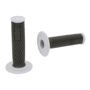 handlebar rubber grip set ProTaper Dual Density Full Diamond black grey