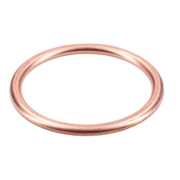 exhaust gasket copper 28x34mm for Simson S50, S51, S53, S70, S83, SR50, SR70, Schwalbe, Sperber, Spatz, Habicht, Star