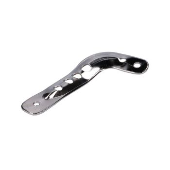exhaust support bracket chromed short type for Simson S51E, S70E, S53E, S83E Enduro