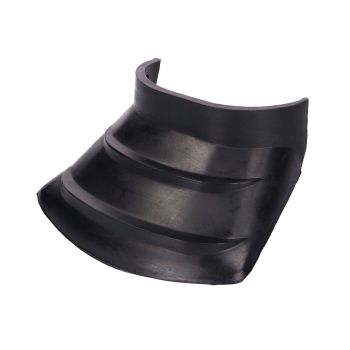 mudguard mud flap front / rear black rubber for Simson S50, S51, S70,