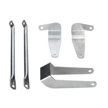 jalgkilbi kinnituste osade komplekt, 5-osaline, Simson S50, S51, S70 jaoks
