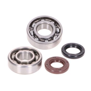 crankshaft bearing set w/ shaft seals for GY6 139QMA, QMB 4-stroke, Kymco