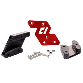 chain guide Doppler red for Aprilia RX, SX, Derbi Senda, Gilera RCR, SMT