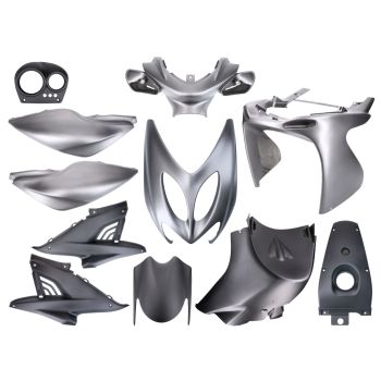 must/hall matt 11-osaline kapotikomplekt Yamaha Aeroxile, MBK Nitro 50cc -2013