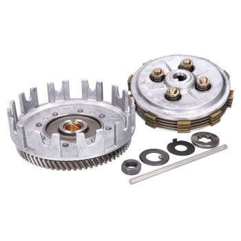 clutch assy for Minarelli AM6, Generic, KSR-Moto, Keeway, Motobi, Ride, CPI, 1E40MA, 1E40MB