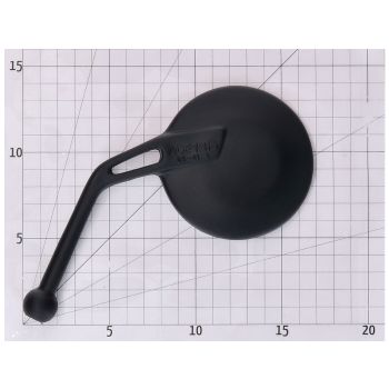 mirror Acerbis folding black left-hand universal