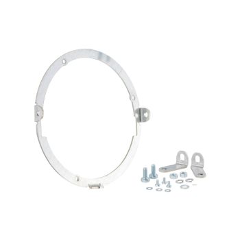 Mounting Kit SIP Performance LED headlight round Ø 143 mm for Vespa PX80-200, PE, Lusso, ´98, MY, ´11, LML Star 125-200 2T, 4T