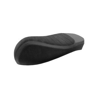 seat cover black, black stitch seam for Vespa GTS 125, 300