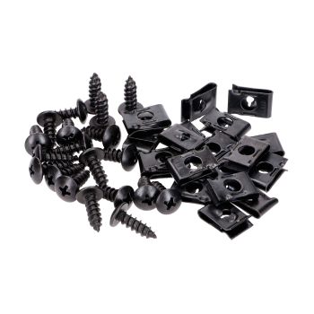 sheet metal nuts set with screws M5x15 - 20 pieces