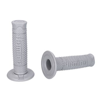 handlebar grip set Domino A260 off-road soft plus grey