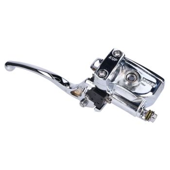 brake pump chrome left retro China scooter for Benzhou, Firenze, Adly, Flex Tech