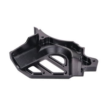 front sprocket cover aluminum CNC black for Minarelli AM, Generic, KSR-Moto
