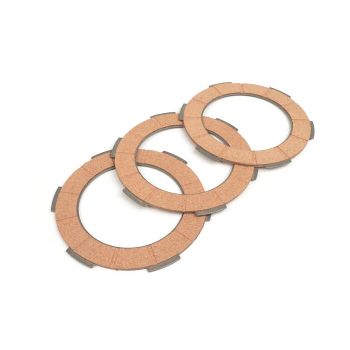 Clutch friction plate set -BGM Pro Vespa Smallframe V50, V90, SS50, SS90, PV125, ET3, PK50, PK80, PK50 S, PK80 S, PK125 S, PK50 XL, PK125 XL, ETS, PK50 HP, PK50 SS  - 3 plates