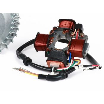 Ignition -BGM PRO 12V Sport V2 (805g)- Conversion to electronic ignition - Vespa Ciao, SI - can be used with engine casing Polini Speed Engine (P1700210), Malossi ( M5717514),Pinasco (PowerCasing), Piaggio Elo Enginecase