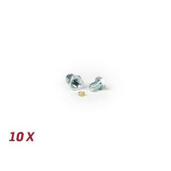 Trunnion set-BGM ORIGINAL- Ø=6.8x8mm- all Vespa models (used for clutch cable/gear change cable in gear selector box) - 10 pcs