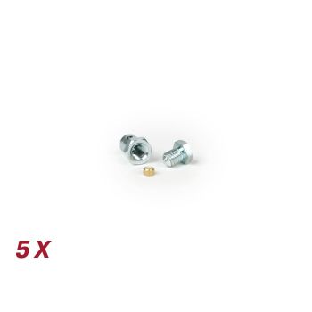 Trunnion set -BGM ORIGINAL- Ø=6.8x8mm- all Vespa models (used for clutch cable/gear change cable in gear selector box) - 5 pcs