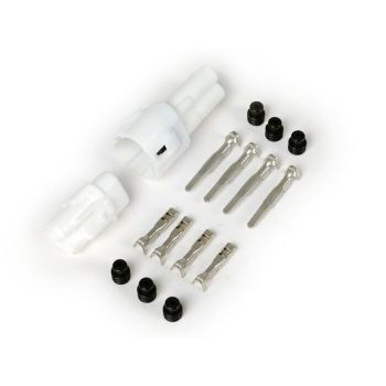 Plug set for wiring loom -BGM PRO- series type 090 SMTO MT sealed, Bihr, 3 contact plugs, 0.85-1.25mm², waterproof-