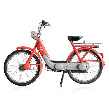 Rear carrier -MOTO NOSTRA- Piaggio Ciao (square seat post, rear light on mudguard) -Chrome