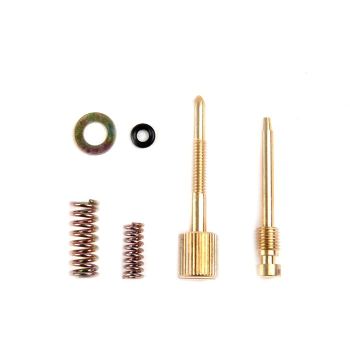 Fuel/air mixture screw and throttle valve ajduster screw set -BGM ORIGINAL M4 for BGM KWP carburettor (24mm - 26mm)