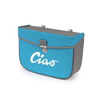 Saddlebag -MOTO NOSTRA- Ciao Turquoise Grey