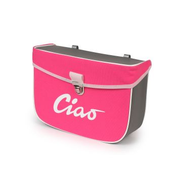 Saddlebag -MOTO NOSTRA- Ciao Pink Grey