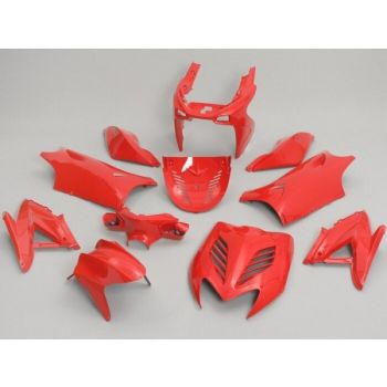 body kit red 11-piece for Yamaha Aerox, MBK Nitro 50cc, 100cc 2T