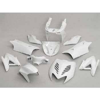 body kit white 11-piece for Yamaha Aerox, MBK Nitro 50cc, 100cc 2T