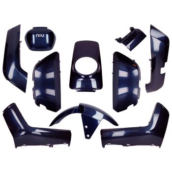 body kit 10-piece blue glossy for NIU-N1, NQi-Sport