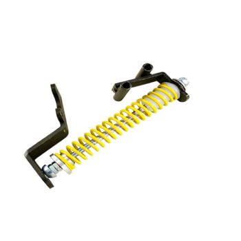 engine spring / engine mount Doppler ER1 complete, yellow for MBK 51 moped