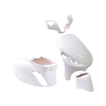fairing kit EDGE white 5-piece for Piaggio ZIP 2 AC
