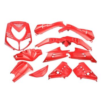 fairing kit EDGE 13-piece red for Peugeot Speedfight 2
