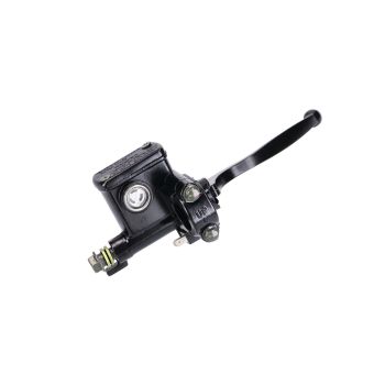 brake pump / brake cylinder front with hand brake lever for 22mm handlebar for moped, shift moped, scooter - universal