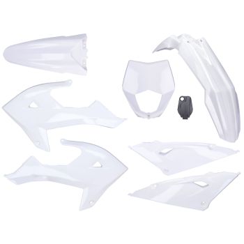 complete white fairing kit for Rieju MRT Pro 2021-2023 Euro5