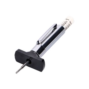 tyre tread gauge 1-25mm Silverline