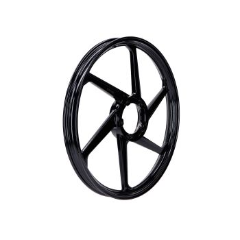 Wheel Fast-Arrow aluminum black 17 inch for Puch Maxi