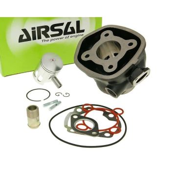 cylinder kit Airsal sport 49.2cc 40mm, 39.2mm cast iron for Minarelli LC
