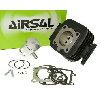 cylinder kit Airsal sport 49.2cc 40mm, 39.2mm cast iron for Minarelli vertical