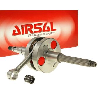 crankshaft Airsal Racing Xtrem 39.2mm 70/77cc (10mm piston pin only) for Minarelli horiz.