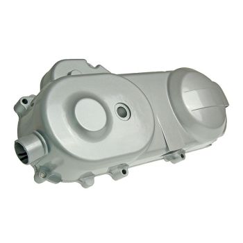 crankcase cover for 10" wheel, 669mm drive belt - silver for GY6 50cc