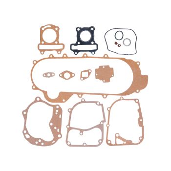 engine gasket set for 12" wheel, 729mm drive belt for GY6 50cc (short engine)