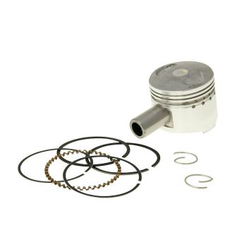 piston set 50cc incl. rings, clips and pin for original cylinder 39mm for GY6 139QMB/QMA