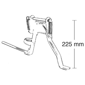 main stand Buzzetti for Aprilia SR, Gilera Runner, Stalker, Piaggio NRG 50 2-stroke