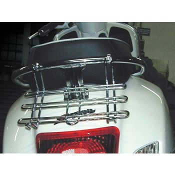 luggage rack Buzzetti chromed for Vespa GT, GTS, GTV 125-300ccm