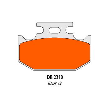 brake pads Delta Braking sintered DB2210RDN