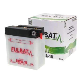 battery Fulbat 6V 6N11A-1B DRY incl. acid pack