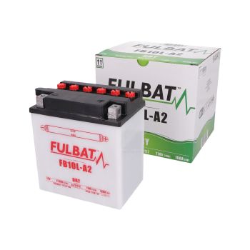 battery Fulbat FB10L-A2 DRY incl. acid pack