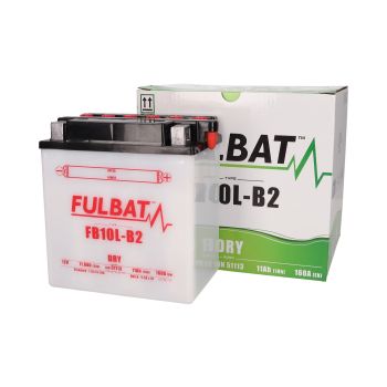 battery Fulbat FB10L-B2 DRY incl. acid pack