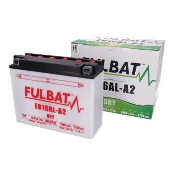 battery Fulbat FB16AL-A2 DRY incl. acid pack