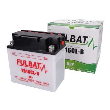 battery Fulbat FB16CL-B DRY incl. acid pack