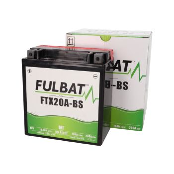battery Fulbat FTX20A-BS MF maintenance free